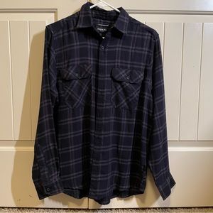 Kenneth Cole men’s small plaid  flannel